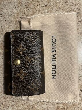 Louis Vuitton Monogram 6 Key & Card Holder